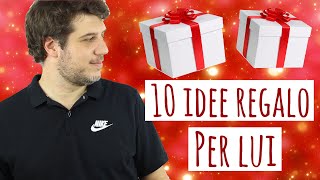 10 Regali di Natale per LUI la 9 è geniale [upl. by Eillak]