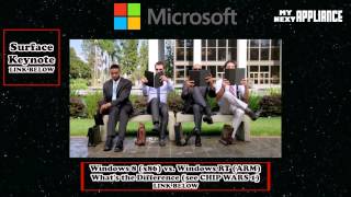 Windows RT microsoft surface tablet 2012 vs microsoft surface pro review  TABLET WARS 3 [upl. by Riba]