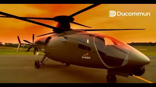 Ducommun Structural Solutions for the Sikorsky S97 Raider Helicopter [upl. by Cartie]