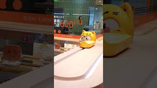 Intelligent Delivery Train and Sushi Conveyor Belt sushimachine conveyorbeltsushi [upl. by Mochun]