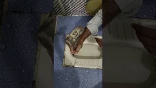 how to remove indian toilet WC plumbing construction shorts youtubeshorts [upl. by Aidin551]