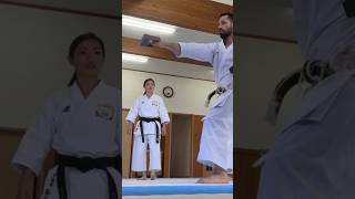 Kihon With Rika Usami  KARATE TRAINING [upl. by Tierza]