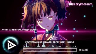 Koutetsujou no Kabaneri ED  Ending TVSIZE 『ninelie』  Aimer With Chelly EGOIST [upl. by Laural]