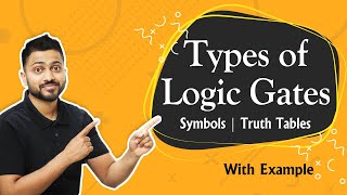 Types of Logic Gates  Symbols  Truth Tables [upl. by Aieka398]