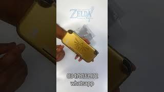 Nintendo Switch Lite Hyrule Edition Unboxing switchlitenitindoswitchnitindoswitchl gaming fly [upl. by Delfine]