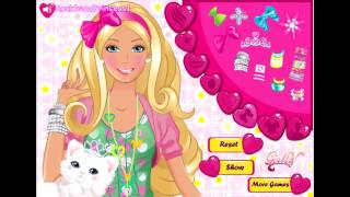 Barbie Games  Barbie Loves to Party Dress Up Game  Free Games For Girls [upl. by Cyprus]