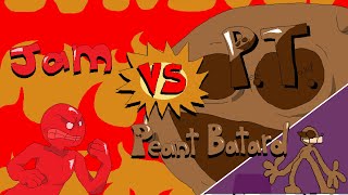 Jam vs Pizza Tower V6 PT amp Peant Batrd fight [upl. by Katherina121]