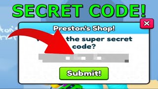 New Secret Code In Preston Shop Pet Sim 99 [upl. by Mosenthal551]