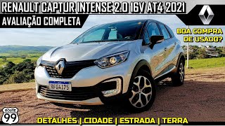 RENAULT CAPTUR INTENSE 20 16V AT4 2021  AVALIAÇÃO COMPLETA [upl. by Elise154]