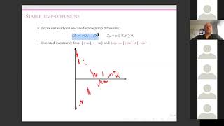 20200326 Andreas Kyprianou  Entrance and exit at infinity for stable jump diffusions [upl. by Kinimod]
