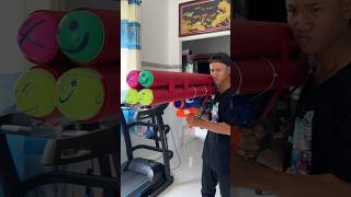 NERF WAR HEAVY WEAPON SHORTS nerf nerfgun sungnerf nerfwar xshot igaming rc boat weapon [upl. by Artemed]