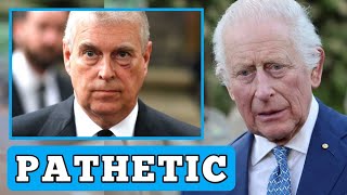 PATHETIC‼️King Charles finally loses his Royal Lodge to Prince Andrew Amid longtime feud [upl. by Yennek]