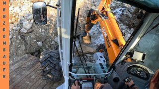 videos Menzi Muck M335 Schreitbagger Spider Excavator Ragno escavatore at work [upl. by Yenttihw451]