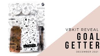 Goal Getter Dec 2021 VBKit Reveal  shop villabeauTIFFul [upl. by Popele]