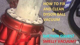 How to fix loss of suction DYSON Ball UP13 UP20 DC40 DC41 MK2 DC55 ERP  DISASSEMBLY AND REASSEMBLY [upl. by Nahpets]