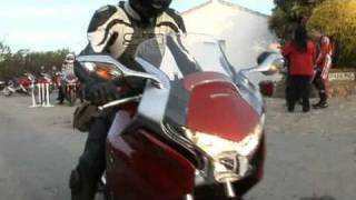 Honda VFR 1200 First Test Ride [upl. by Enyar]