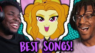 I MADE MY FRIEND REACT TO THE BEST EQUESTRIA GIRLS SONGS [upl. by Nitsoj]