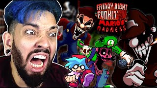 O MAIOR E MELHOR MOD DE FNF JÁ FEITO 😱  Friday Night Funkin Marios Madness V2 [upl. by Esiole]