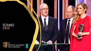 1917 Wins Sound  EE BAFTA Film Awards 2020 [upl. by Darrell102]