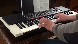 Orientis Partibus  Organist Bujor Florin Lucian playing on JVC KB700 Keyboard [upl. by Nolyak]