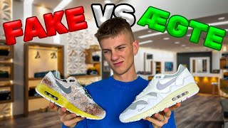 FAKE Vs ÆGTE Sneakers [upl. by Yddor]