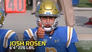 Josh Rosen highlights Star quarterback is ready for the 2018 NFL Draft [upl. by Afton334]