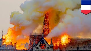 Notre Dame Cathedral fire Timeline  TomoNews [upl. by Yenduhc]