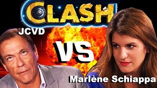 ❗️CLASH JCVD VS MARLENE SCHIAPPA dans ONPC❗️ [upl. by Susette336]