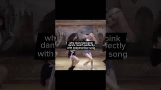 blackpink dances match with every song shorts BABYMONSTER BLACKPINK [upl. by Amsirp]