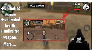 Gta san Andreas unlimited money  gta san Andreas hack kase kare [upl. by Airekal401]