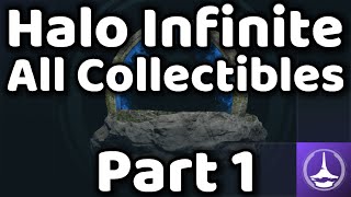 Halo Infinite  All Collectibles Part 1 Ringfall  Guide [upl. by Kandy]