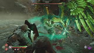 God of War Ragnarök Valkyrie Queen GNA Boss fight location shown [upl. by Amihsat350]