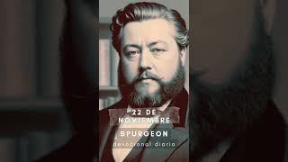 Chequera del Banco de Fe  22 de noviembre spurgeon devocionaldiario sabiduríabíblica audiolibro [upl. by Berners722]