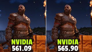 Nvidia Drivers 56109 vs 56590 Test in 6 Games RTX 3060Ti [upl. by Aizti]