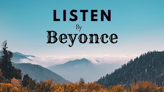 Beyoncé  ListenLyrics [upl. by Cogen246]