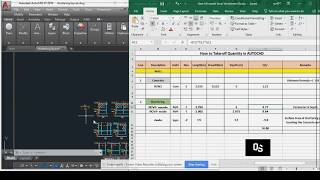 Easy way to take off  measure Quantity using Auto CAD Part 1 [upl. by Dusza]