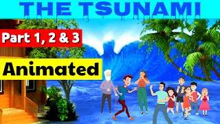 The Tsunami  class 8 english chapter 2  The Tsunami Class 8  हिंदी मे  Animated Video [upl. by Dawson318]