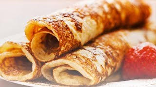 LA MEILLEURE RECETTE DE CRÊPES  Rapide et facile [upl. by Hesler229]