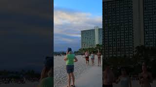 Walking to the Hilton Hawaiian Village Resort Waikiki Beach [upl. by Akeenat]