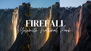 Experiencing Firefall in Yosemite National Park [upl. by Toll]