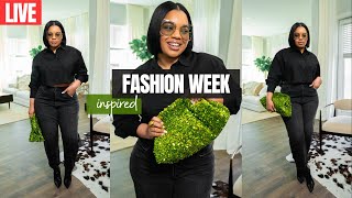 What Are We Looking Forward To This Spring  Fashion Week Inspirations LIVE CHAT [upl. by Nauqe]