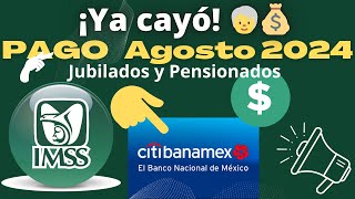 🔴HABLEMOS SOBRE EL PAGO AGOSTO 2024💰🚨JUBILADOS Y PENSIONADOS👨‍🦳️IMSSBIENESTAR💰🔴 [upl. by Brady]