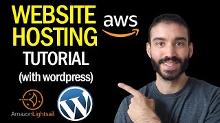 Host a Wordpress Website on AWS using Amazon Lightsail For Only 350 a month [upl. by Anpas]