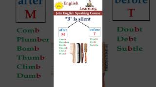 Silent letter quotBquot  English Grammar  Spoken English  english vocabulary asksenglish [upl. by Mesics]