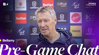 Craig Bellamy pregame media Round 6  Melbourne Storm  NRL [upl. by Ravid]