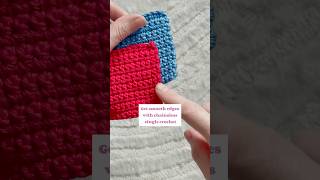 Struggling with uneven edges in your crochet projectsHeres a trick for you crochetsecrets [upl. by Ayihsa9]