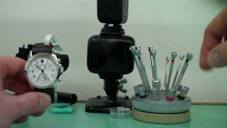 How to reset a modern quartz chronograph thewatchmakercom [upl. by Bozovich505]