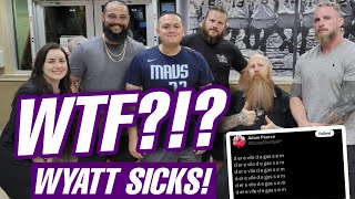 WYATT SICKS MESSAGE DELIVERED ADAM PEARCE HACKED AGAIN WYATT SICKS GRAB A BURGER WWE News [upl. by Akiv]