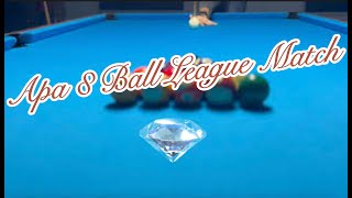 RACKLESS APA 8 Ball League Match  SL3vsSL2 [upl. by Euqina]