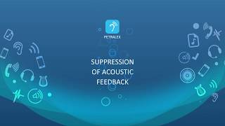 Petralex App Suppression of acoustic feedback [upl. by Celik929]